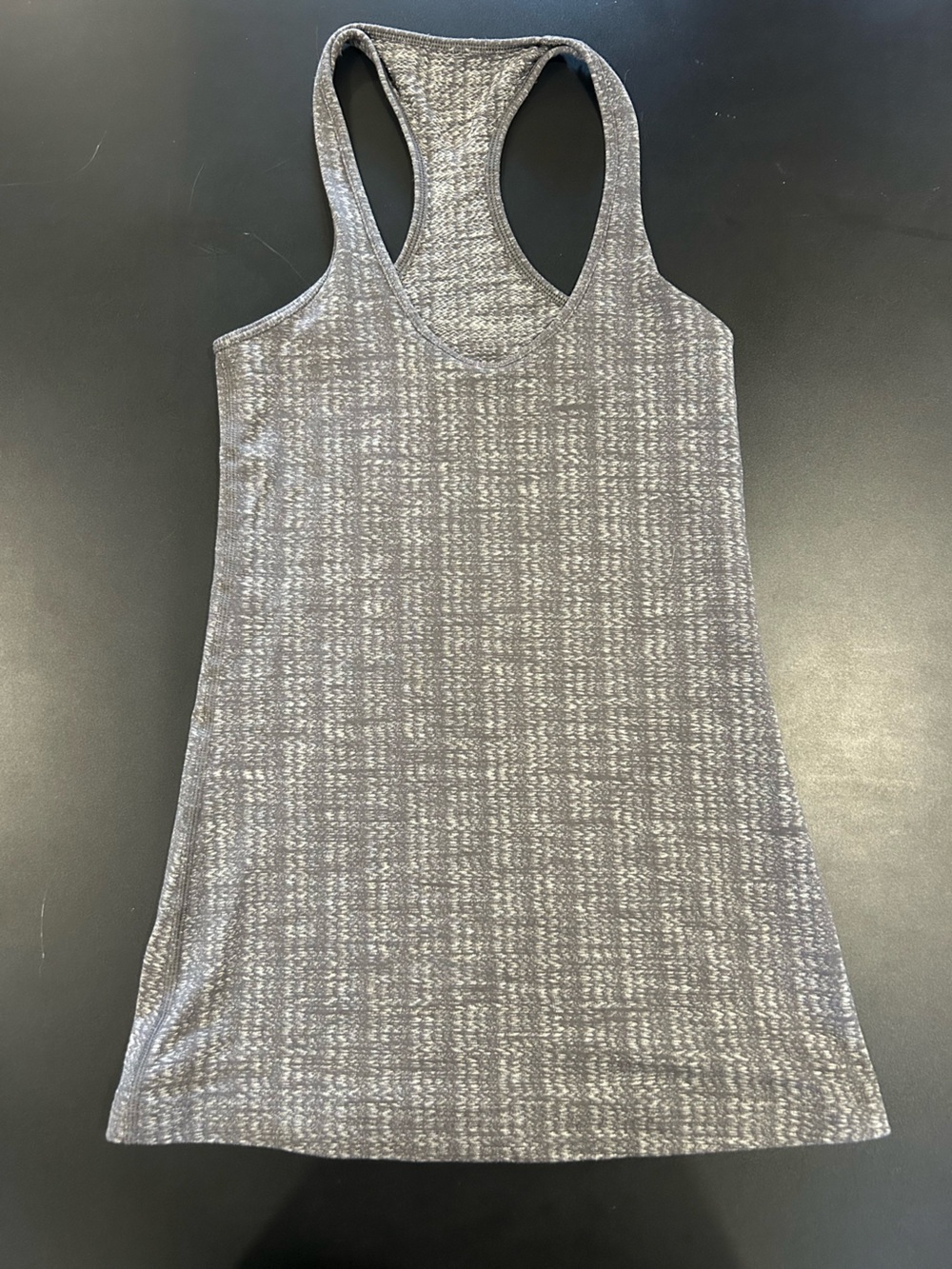 lululemon athletica Heathered Gray Racerback Tank